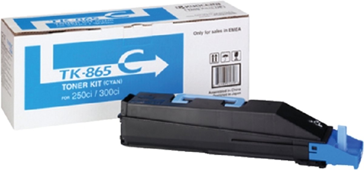 Toner kyocera tk-865 12k blauw