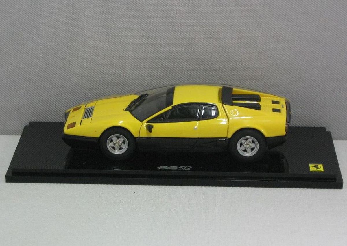 Ferrari 512BB 1:43 Kyosho Geel 05011Y