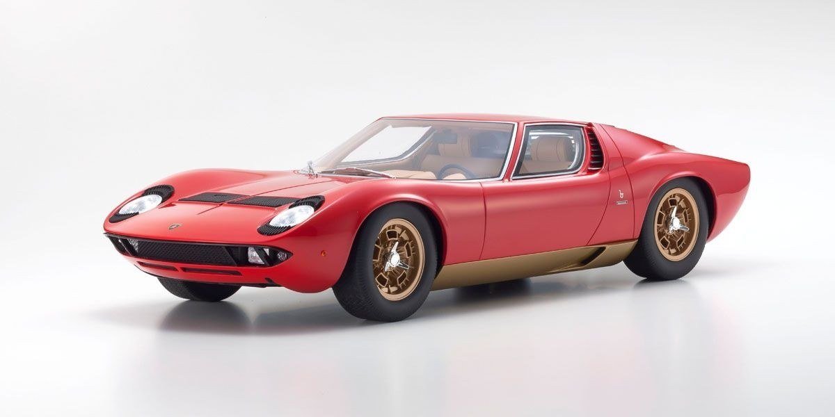 Kyosho Samurai Lamborghini Miura Rood  1:12