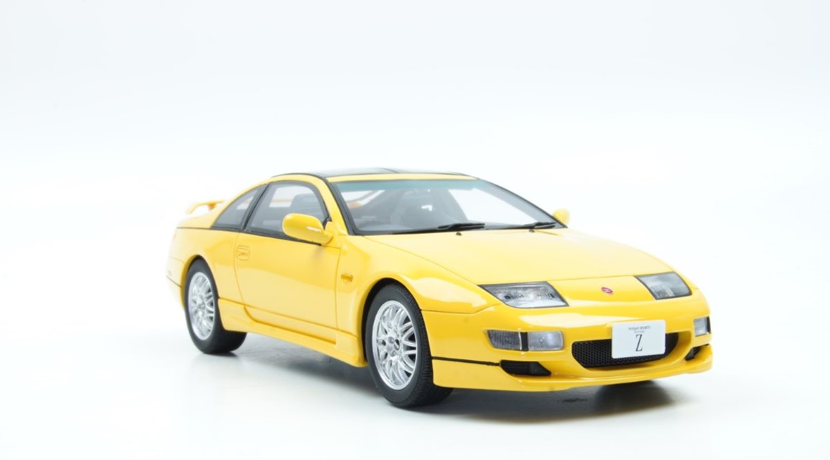 Kyosho Samurai Nissan Fairlady Z32 Geel 1:18