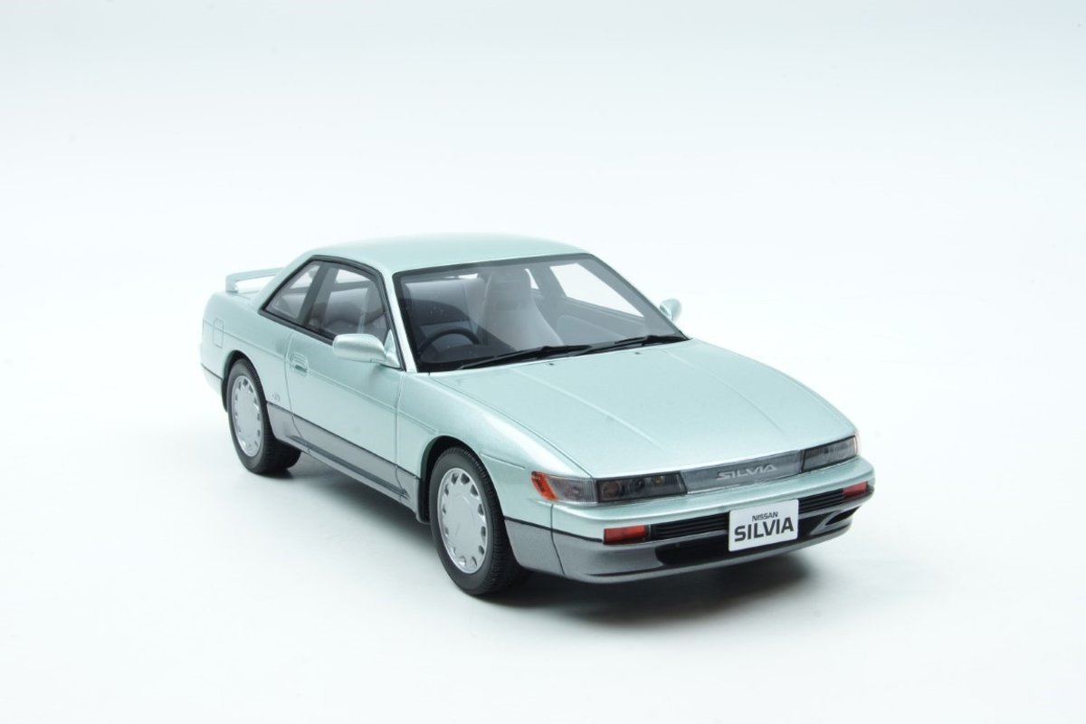 Kyosho Samurai Nissan Silvia Spec-R Aero (s13) Lime Groen 1:18