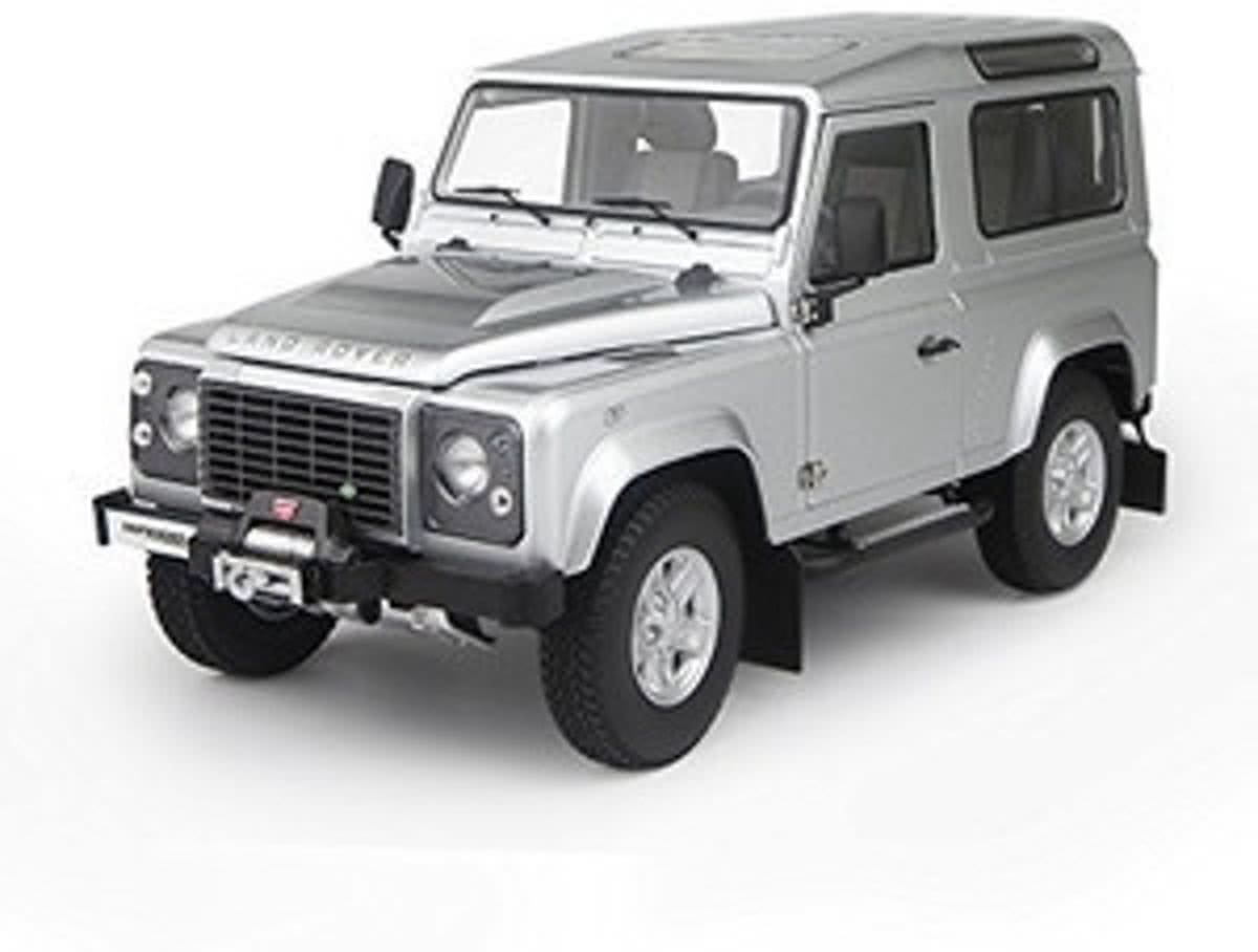 Land Rover Defender 90 1:18 Kyosho Zilver