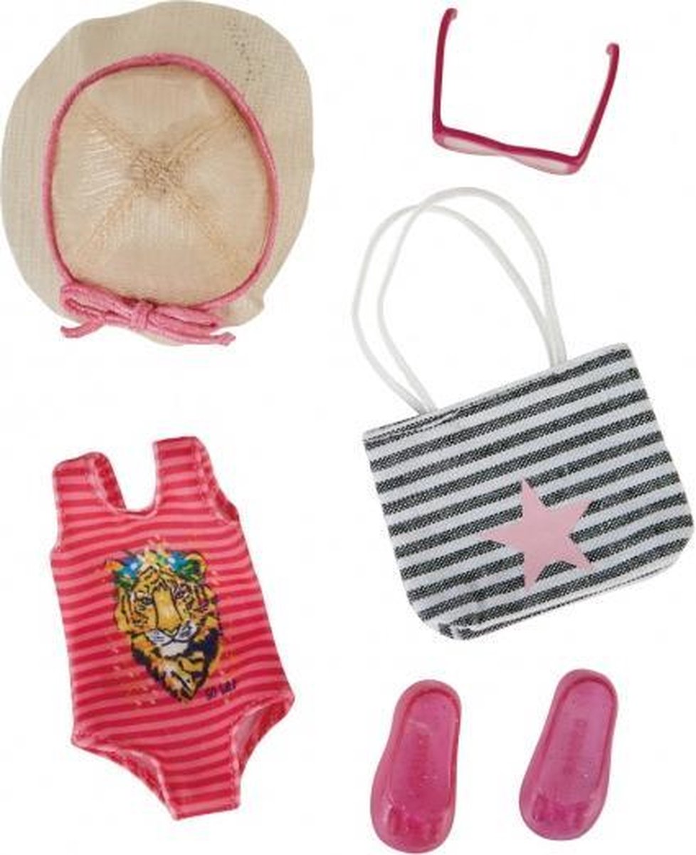 Beach Party outfit tienerpop kledingset 5-delig