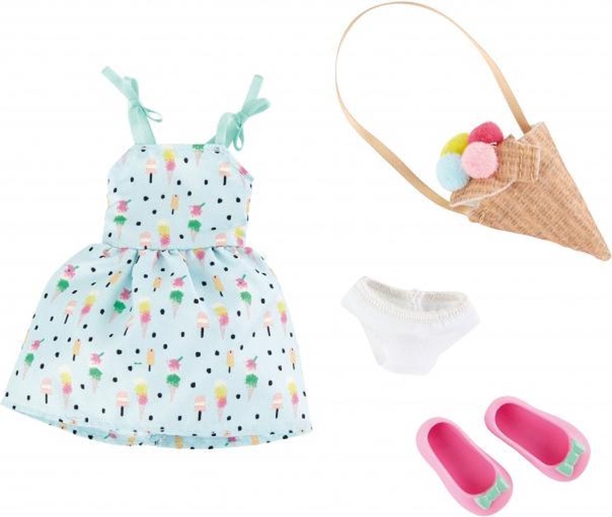 Sweet Mint Girl outfit tienerpop kledingset 4-delig