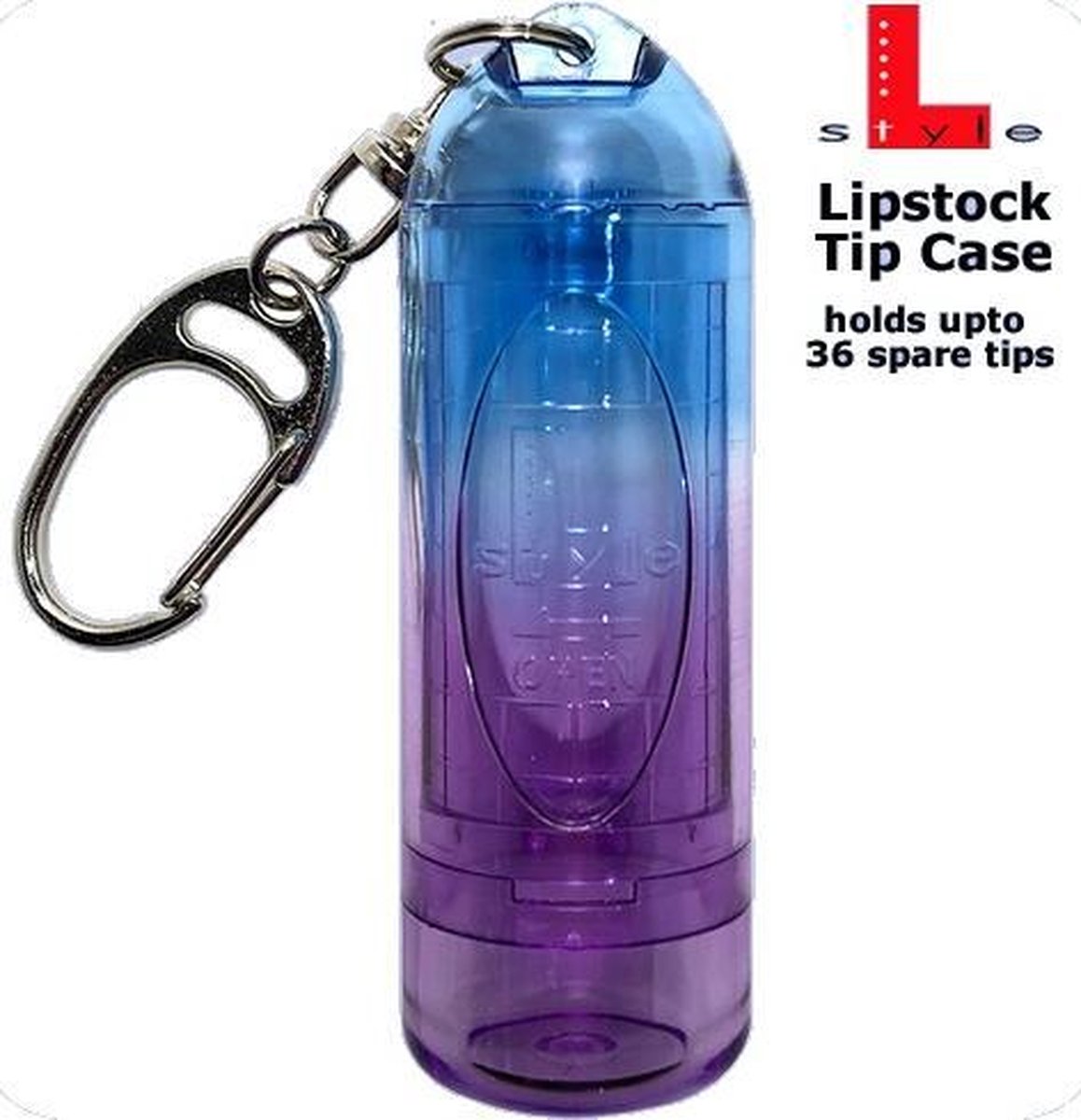 L-Style Lipstock Tip Case N9 Twin Color Blueberry