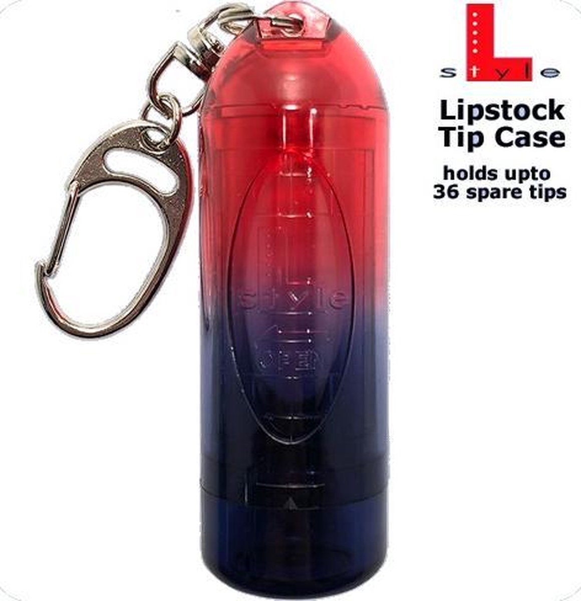 L-Style Lipstock Tip Case N9 Twin Color Red Eye