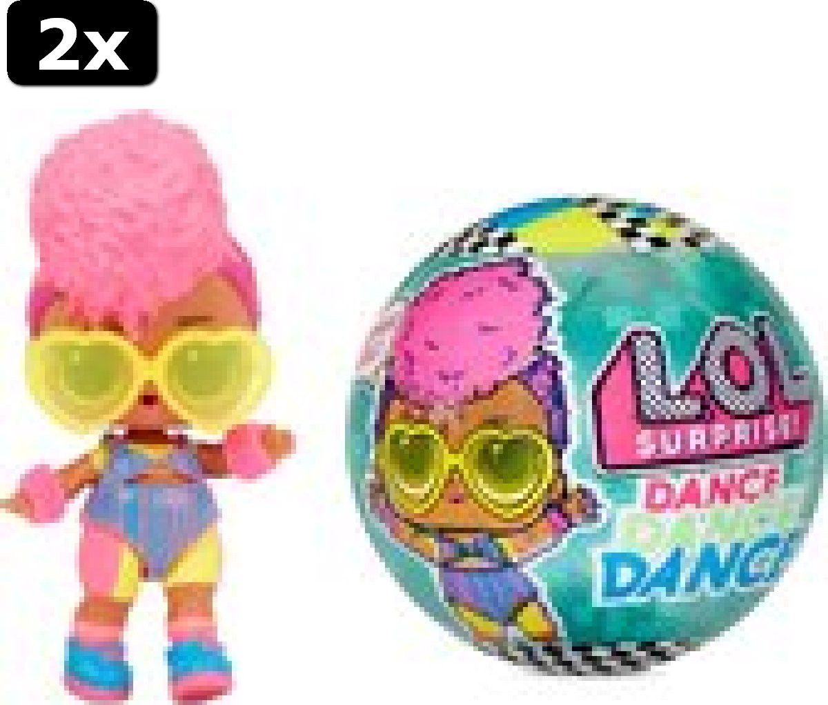 2x L.O.L. Surprise! Dance Tots Bal - Minipop