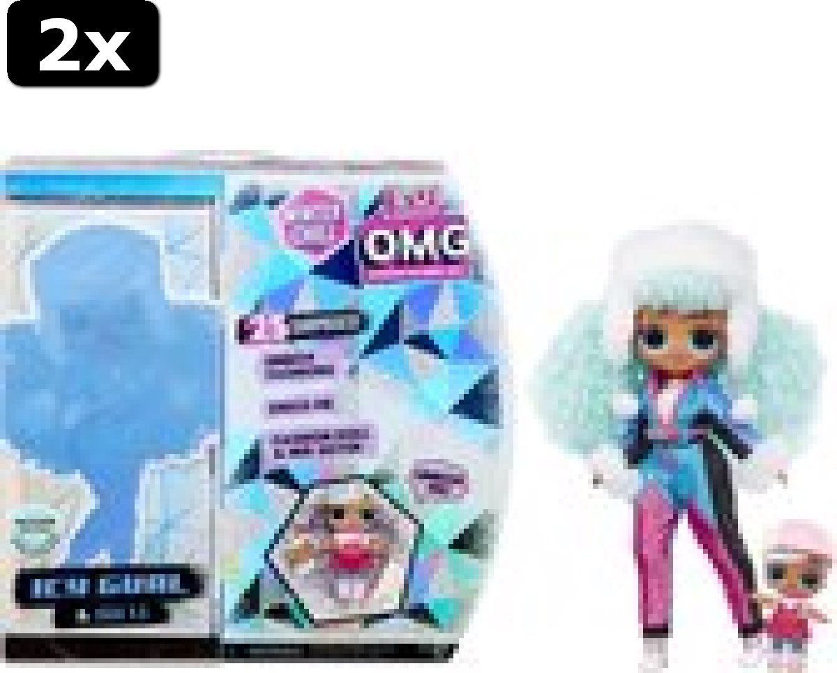 2x L.O.L. Surprise! OMG Winter Chill - Icy Gurl en Brrr B.B. - Modepop