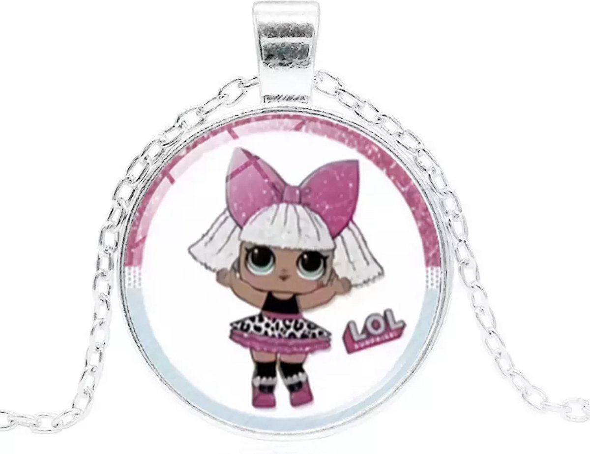 Ketting L.O.L - L.O.L Surprise - KIDS fun- Lol poppetjes - ketting - schoen cadeau - 5december - kerstcadeau-