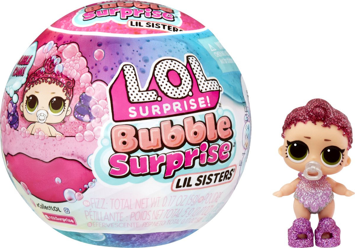   Bubble Surprise - Lil Sisters Asst - Minipop