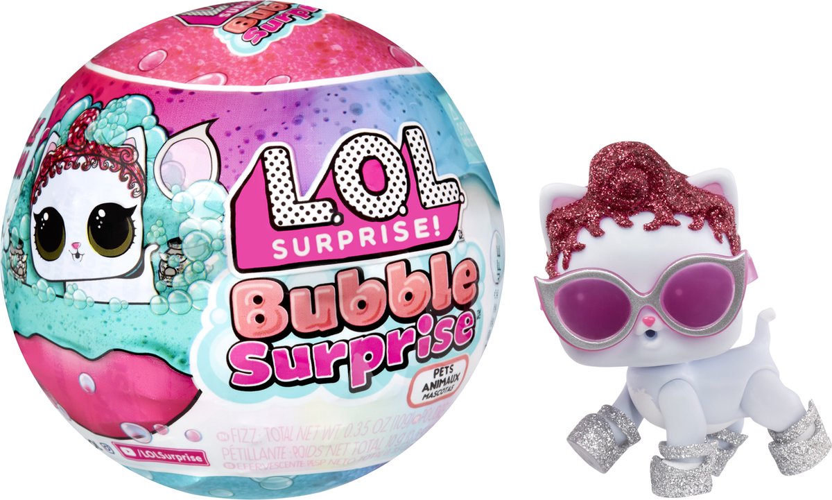 L.O.L. Surprise! Bubble Surprise - Pets Asst - Minipop