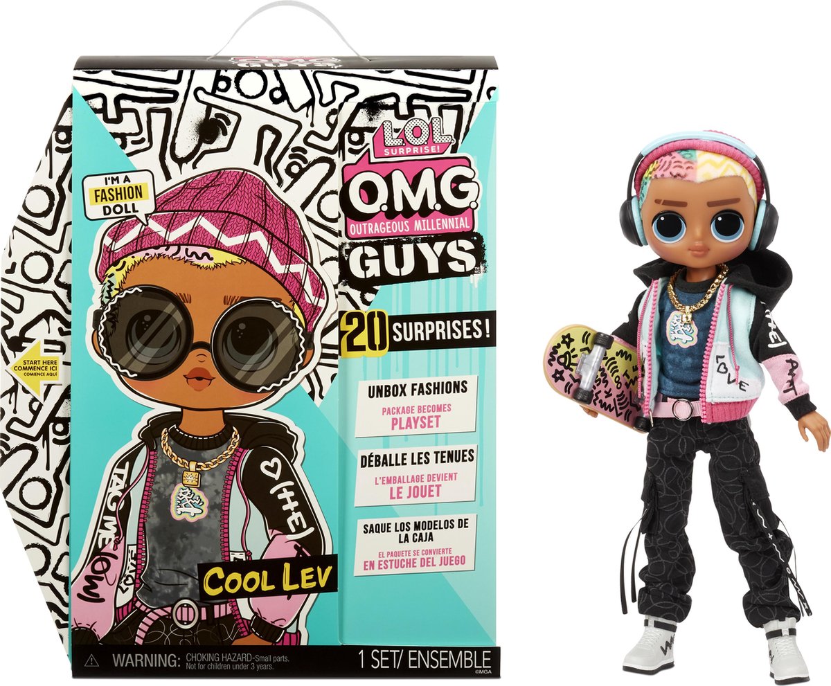 L.O.L. Surprise! OMG Guys Cool Lev - Modepop