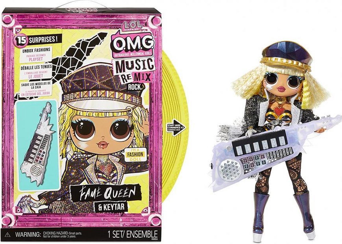   OMG Remix Rock Fame Queen - Modepop