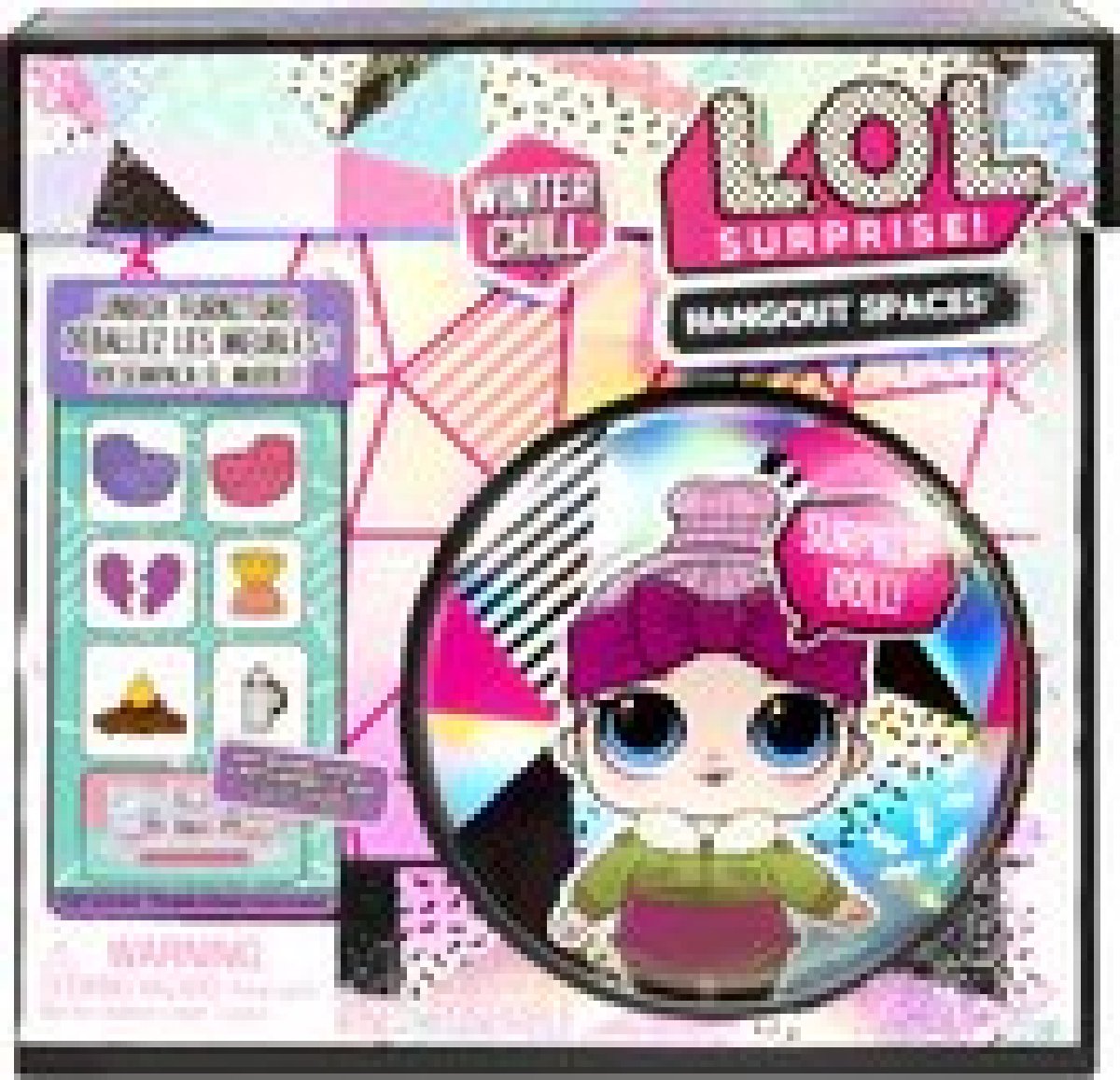 L.O.L. Surprise! Winter Chill Hangout Spaces Cozy Babe Speelset - Minipop