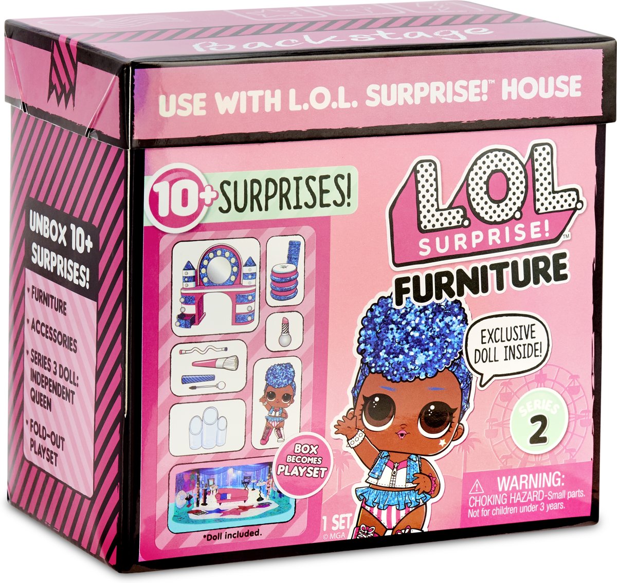 L.O.L. Surprise Furniture - Backstage met Independent Queen Minipop