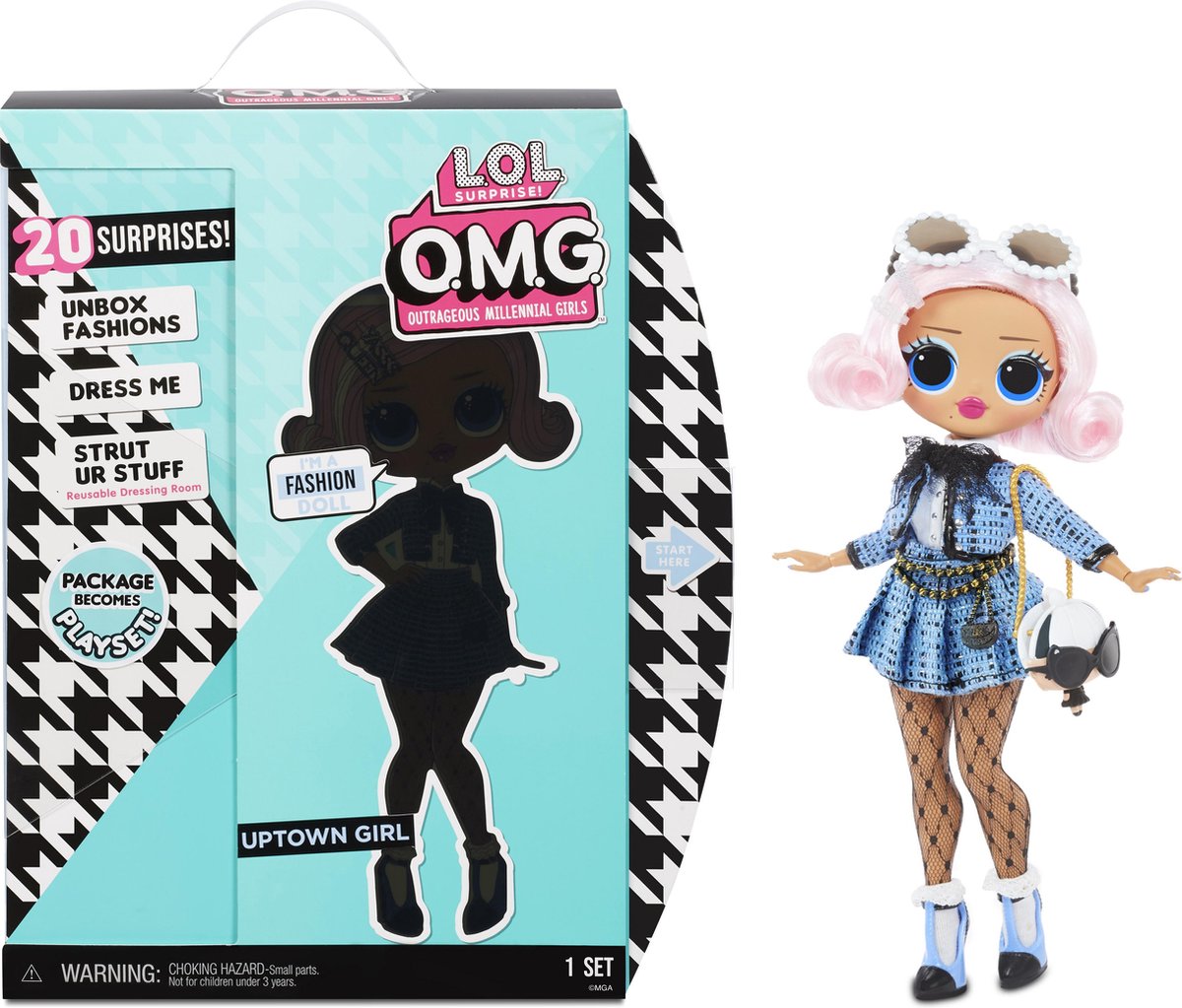 L.O.L. Surprise OMG 3.8 Doll Uptown Girl - Modepop