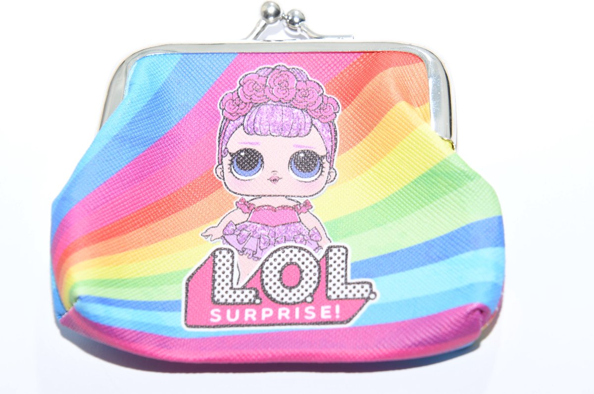 LOL Portemonnee multi colour - Kinderportemonnee - Leuk cadeau - LOL - Feestarikelen