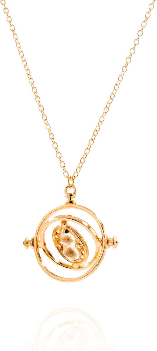 Harry potter - Time Turner - Ketting - Draaibaar - Tijdverdrijver - Hermelien - Griffel - Kostuum - Kleding - Hermione - Granger - Sieraden - Zweinstein - Steen der wijzen - Zwerkbal - Hogwarts - Legacy