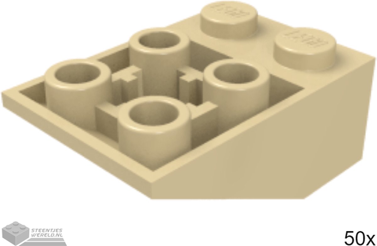 50x LEGO 3747b Tan, 50 stuks