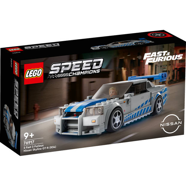 76917   Speed Champions 2 Fast 2 Furious Nissan Skyline GT-R (R34)