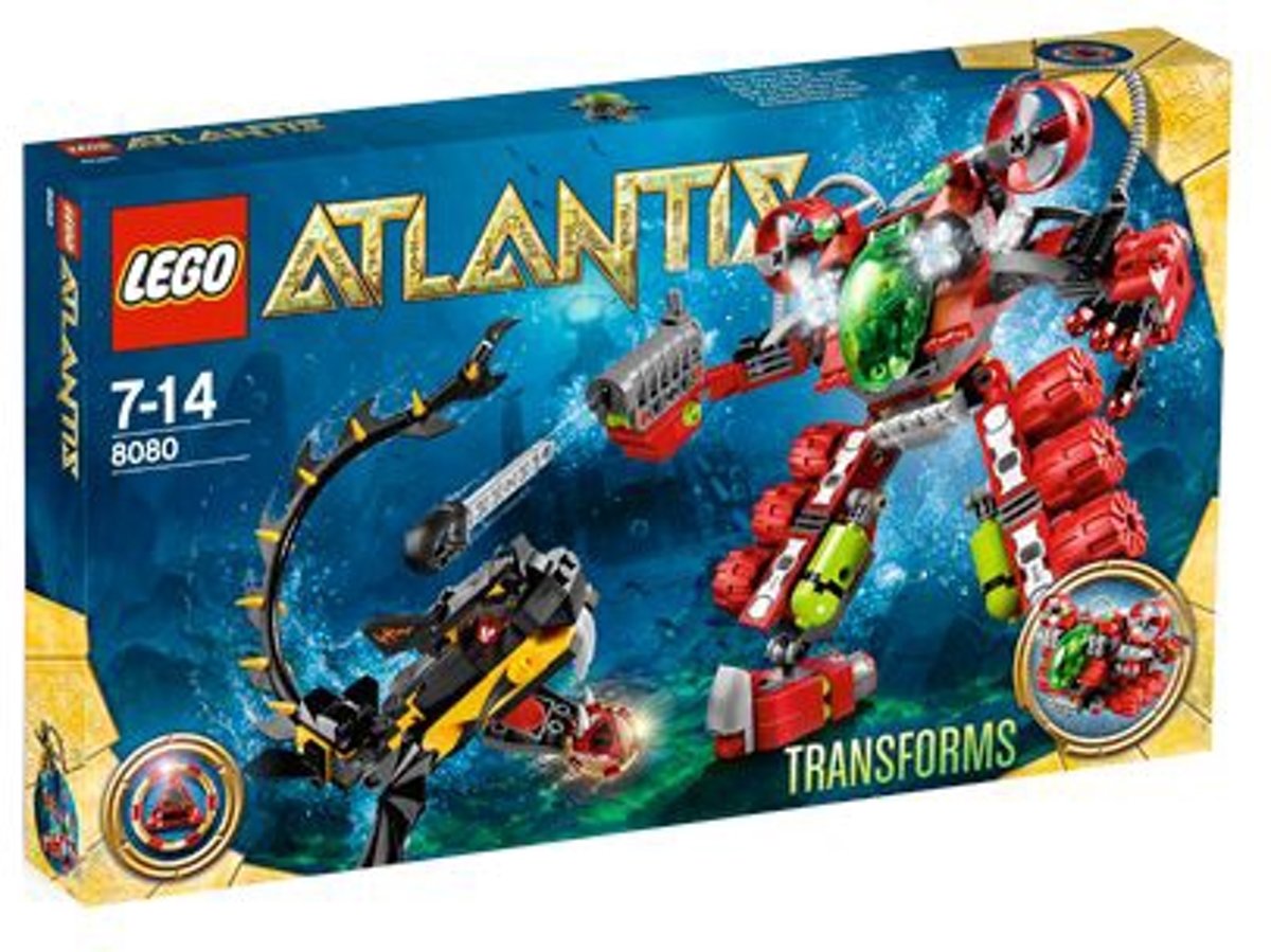 8080 LEGO ATLANTIS Onderwater Verkenning