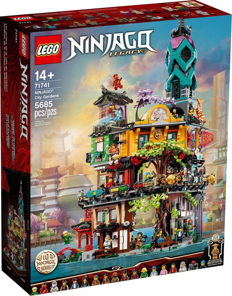 LEGO - NINJAGO stadstuinen (71741)