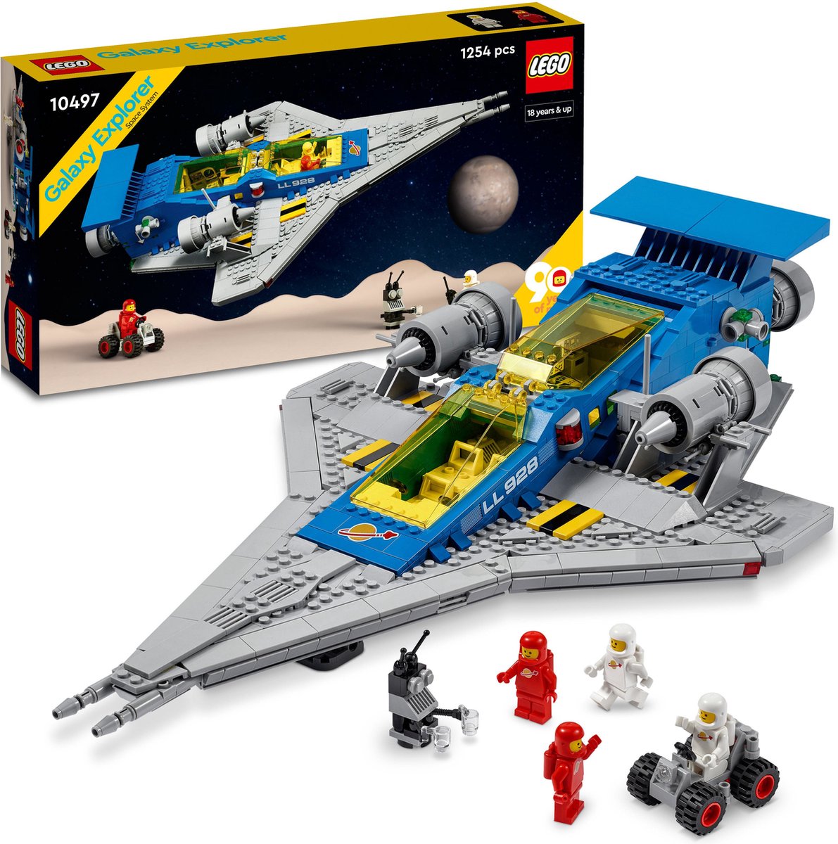 LEGO 10497 Icons Galaxy Explorer Set voor Volwassenen