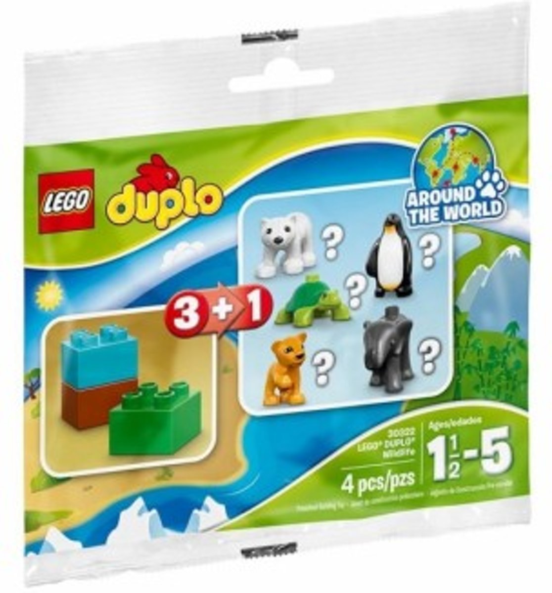 LEGO 30322 De wereld rond (Polybag)