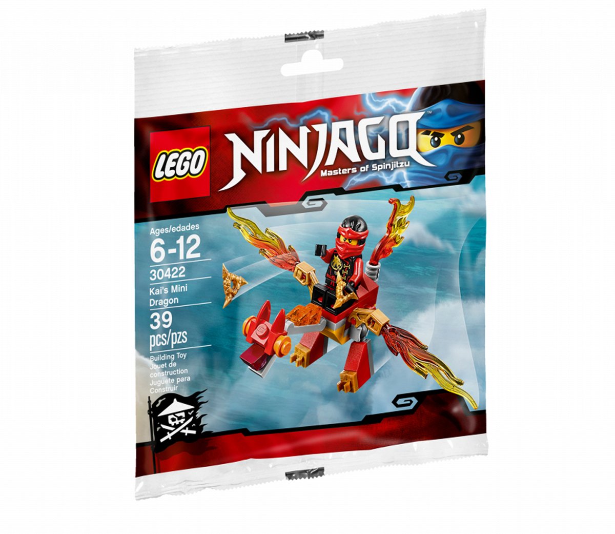 LEGO 30422 Kais Mini Draak (Polybag)