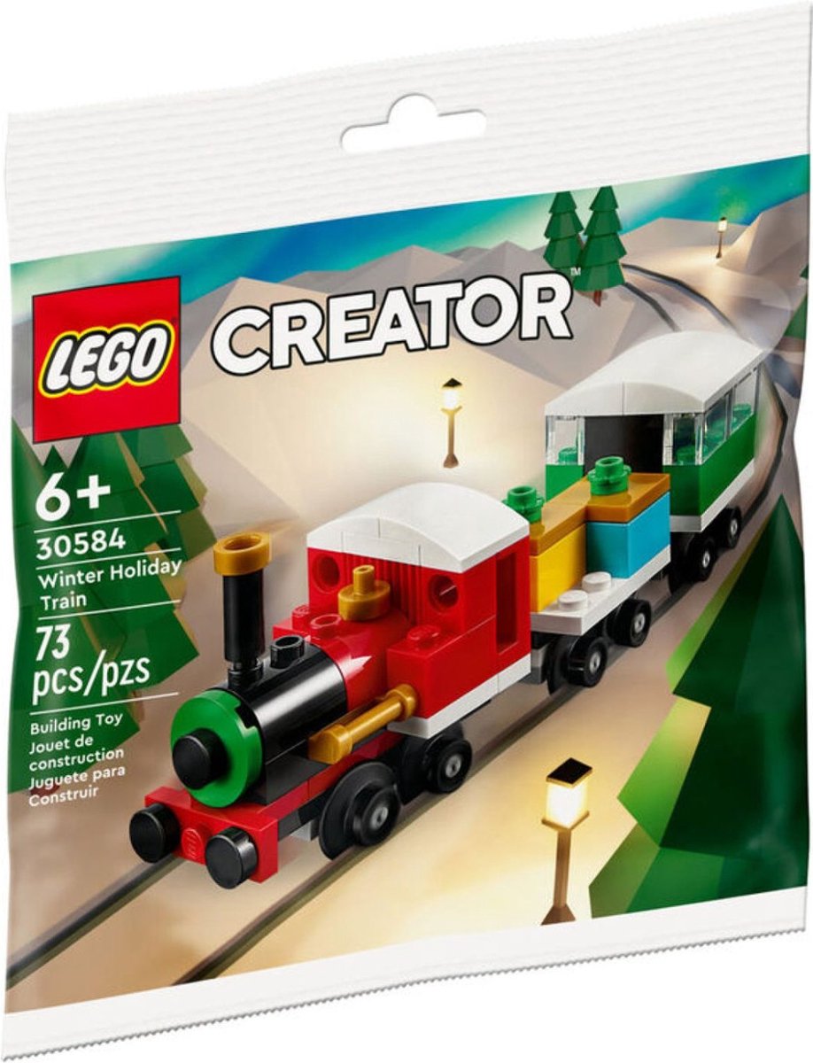 LEGO 30584 Wintervakantietrein (Polybag)