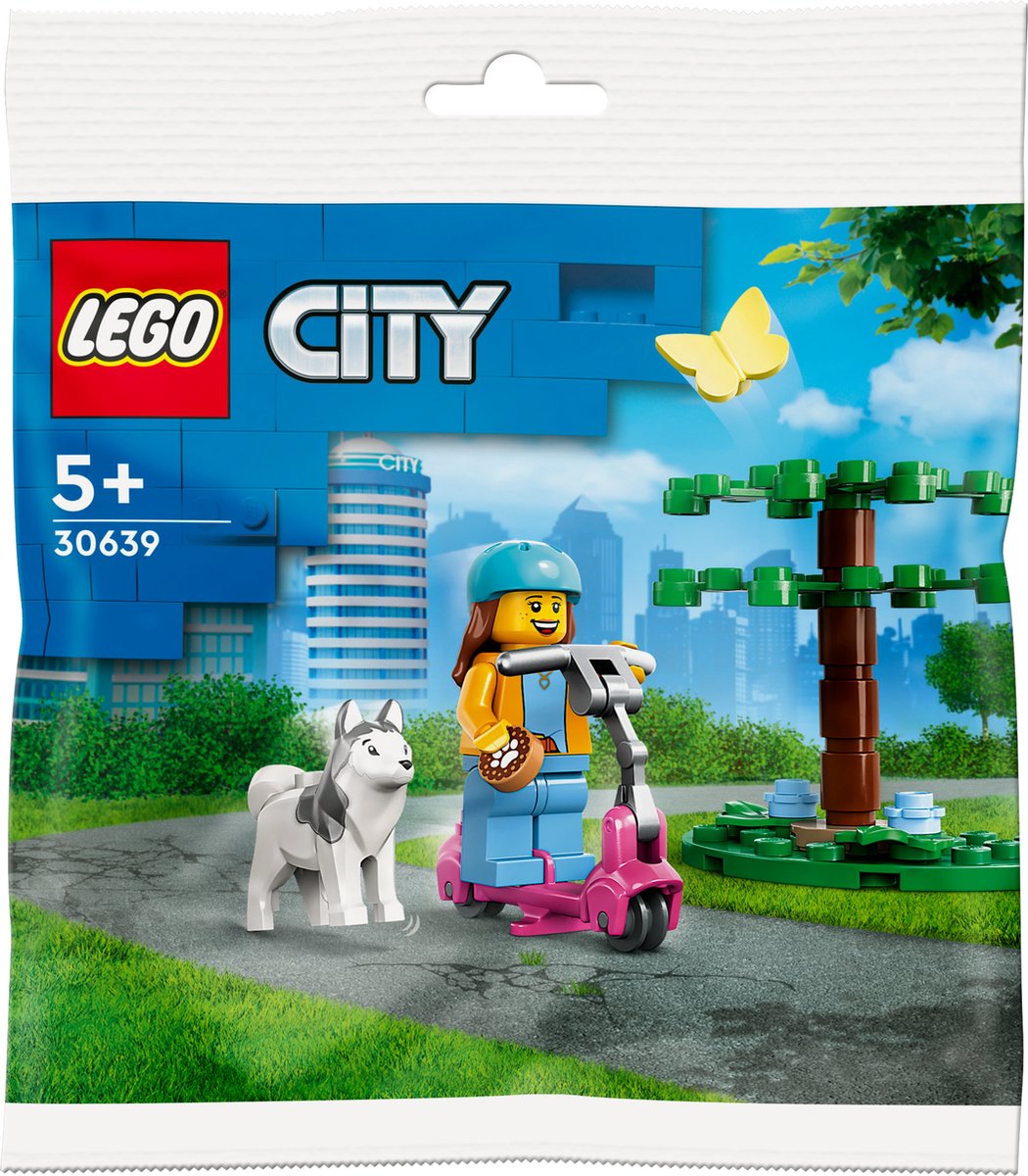 LEGO 30639 City Hondenpark en Scooter polybag