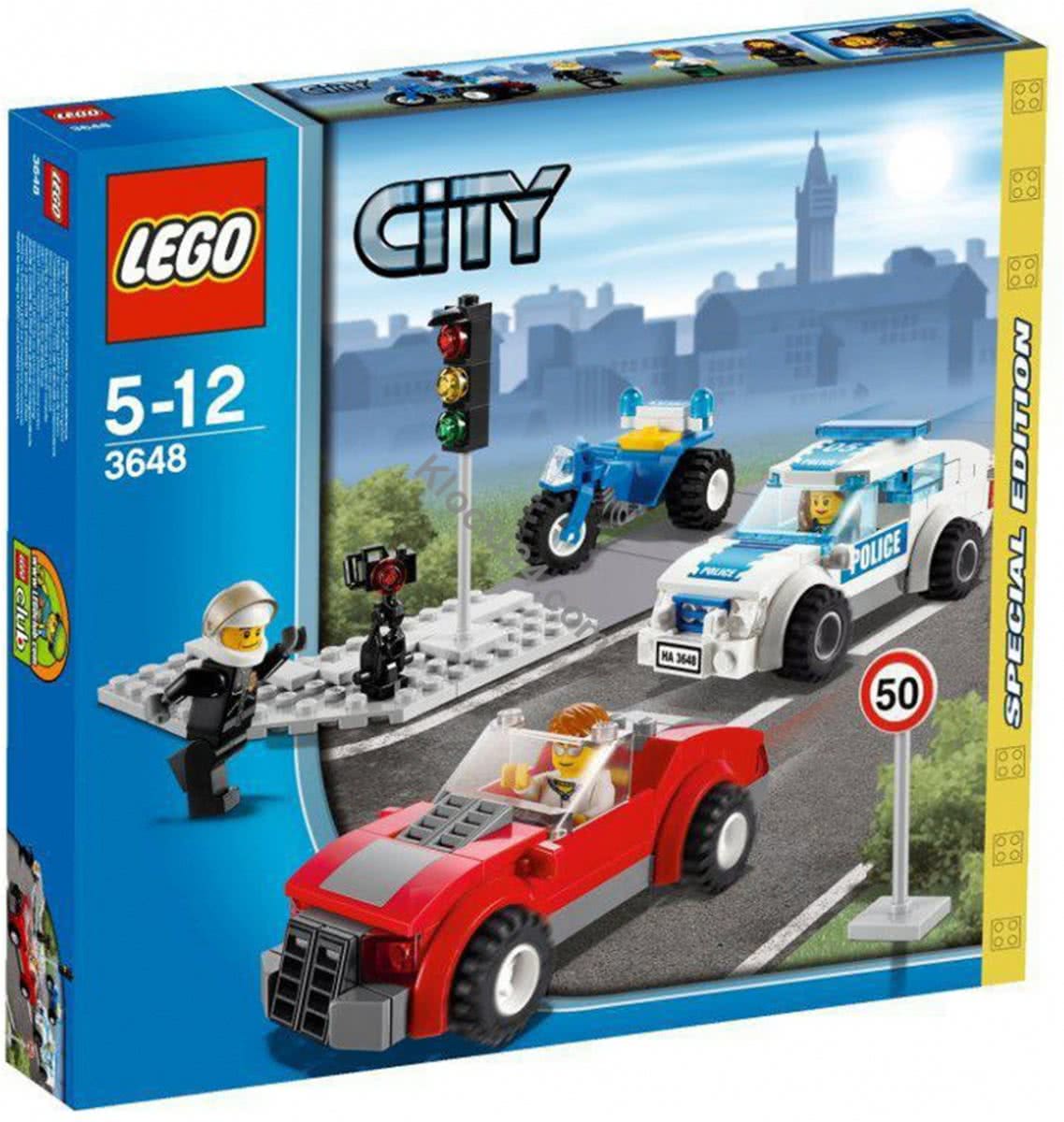 LEGO 3648 Politieachtervolging