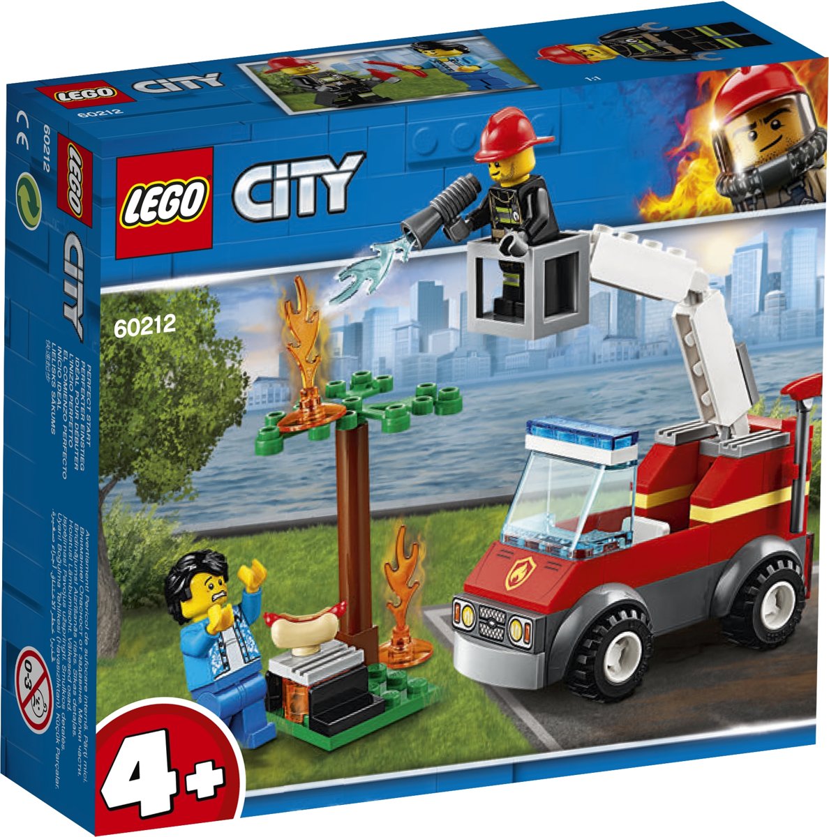 LEGO 4+ City Barbecuebrand Blussen - 60212