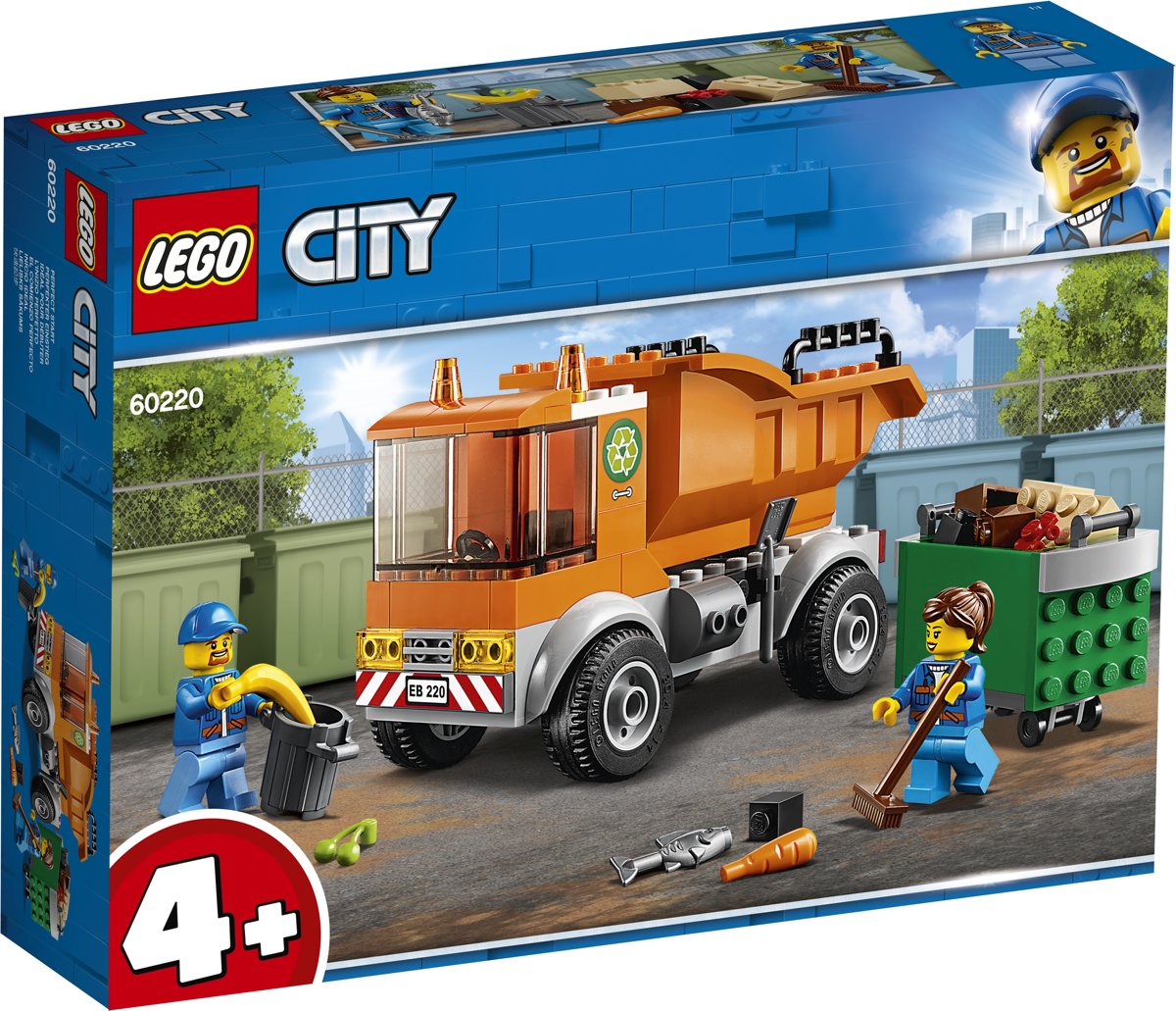 LEGO 4+ City Vuilniswagen - 60220