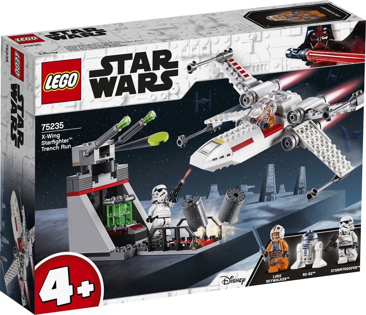 LEGO 4+ Star Wars X-Wing Starfighter Trench Run - 75235