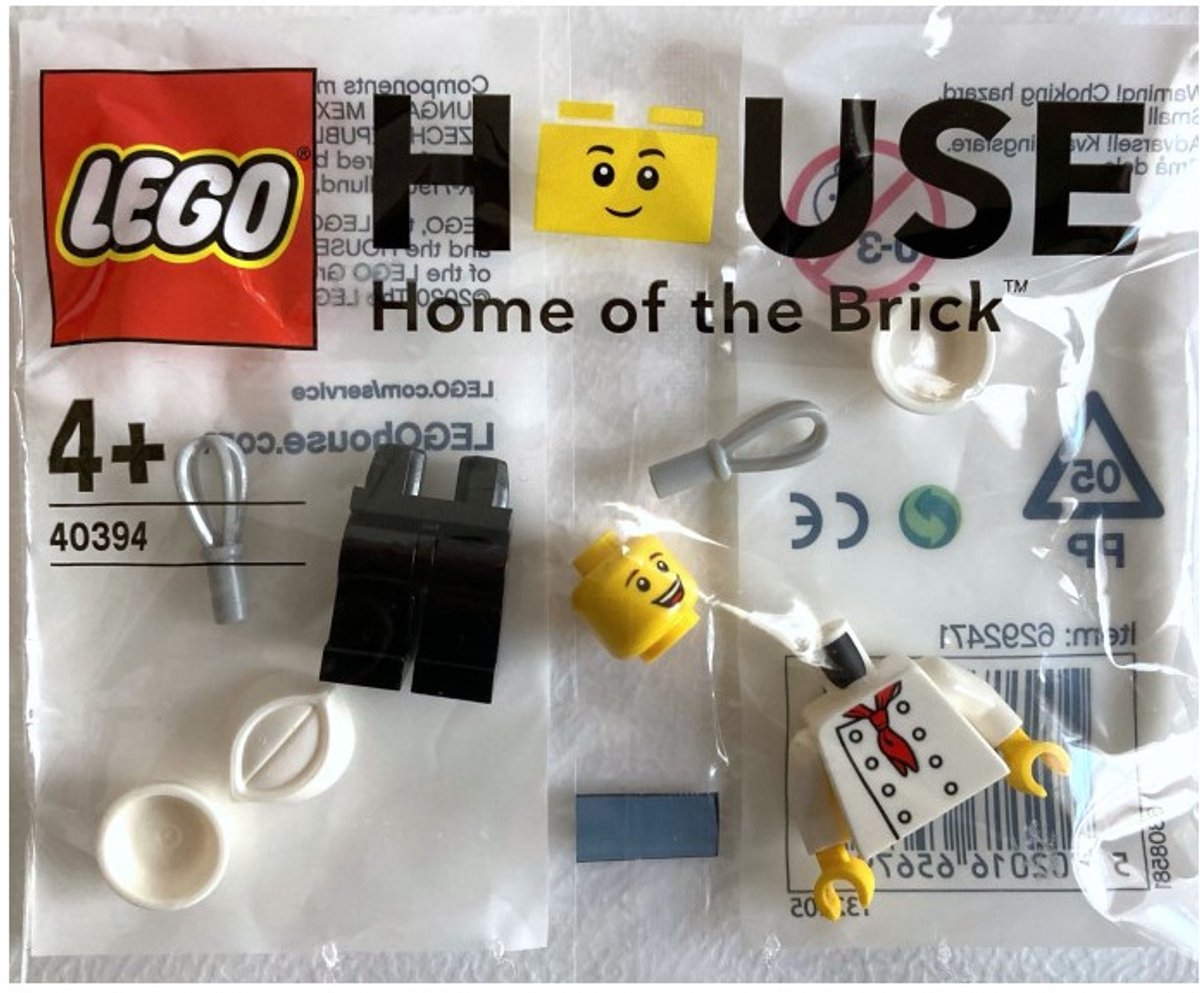 LEGO 40394 - Chef Minifiguur (  House Exclusive, Polybag)