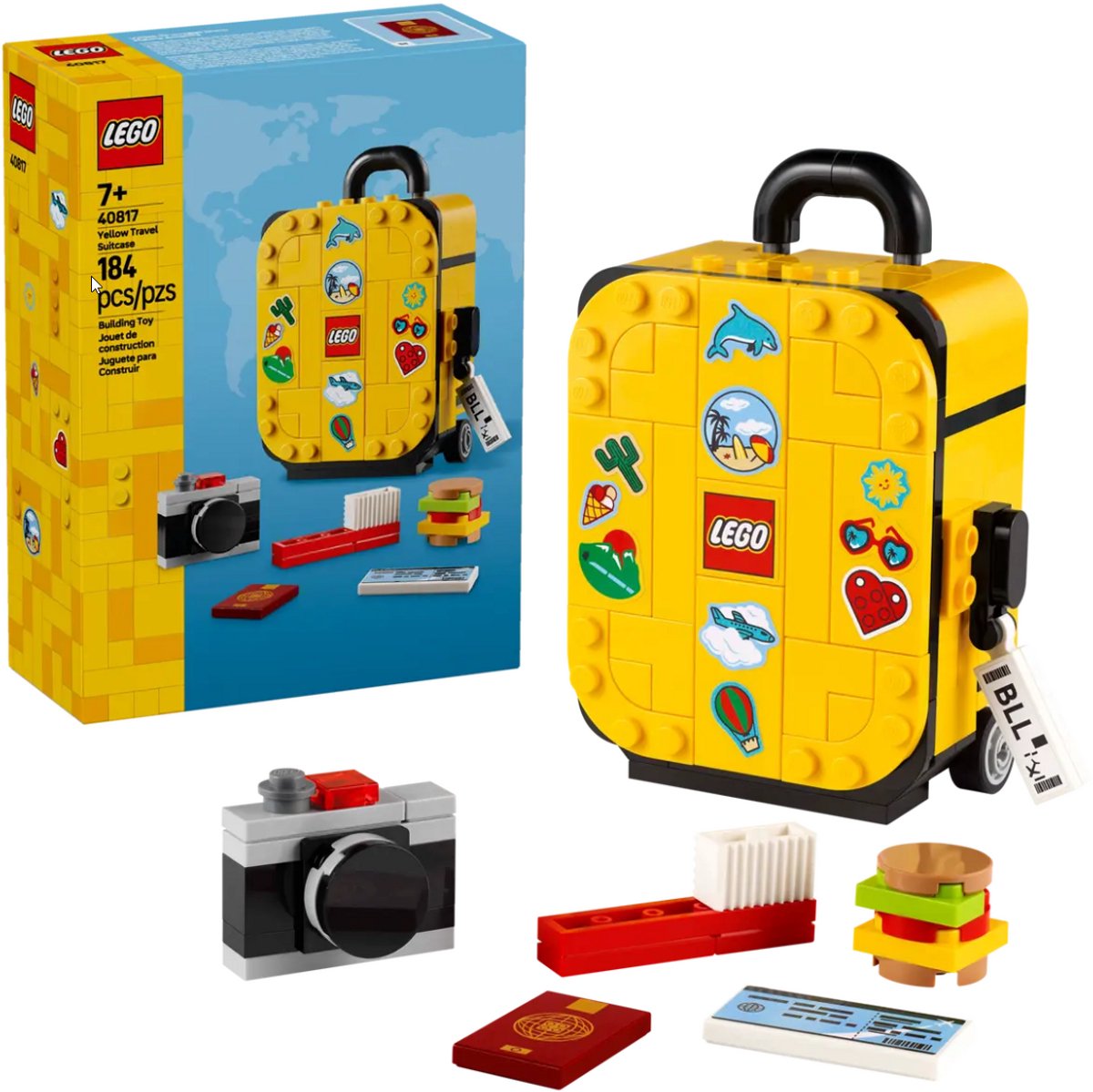 LEGO 40817 - Gele Koffer (Yellow Travel Suitcase)