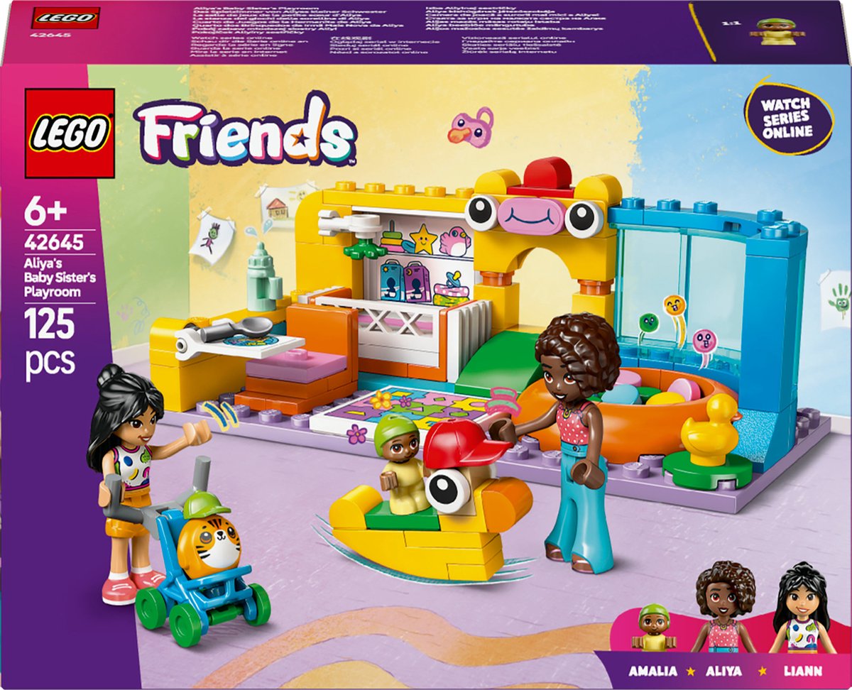 LEGO 42645 Friends - Speelkamer van Aliyas zusje