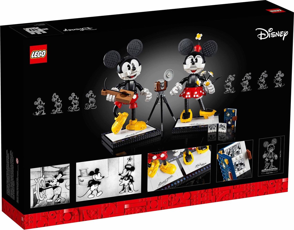 LEGO 43179 Mickey Mouse & Minnie Mouse