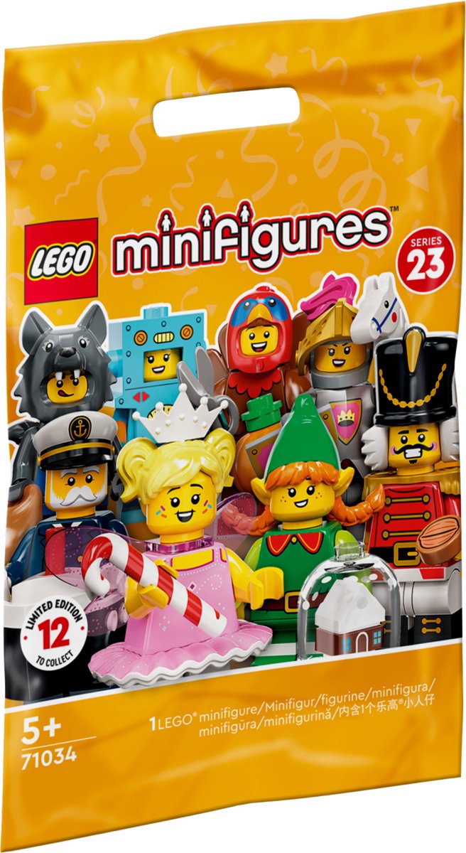 LEGO 71036 Minifiguren Serie 23 - set van 6 Losse Poppetjes