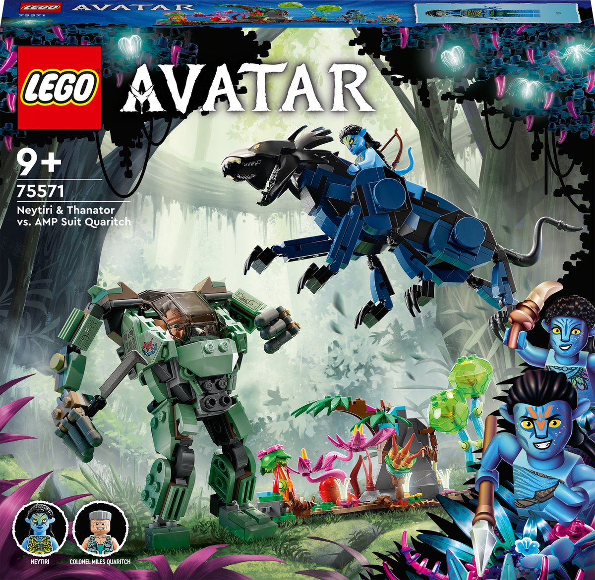   75571 Avatar Neytiri & Thanator vs. AMP Suit Quaritch