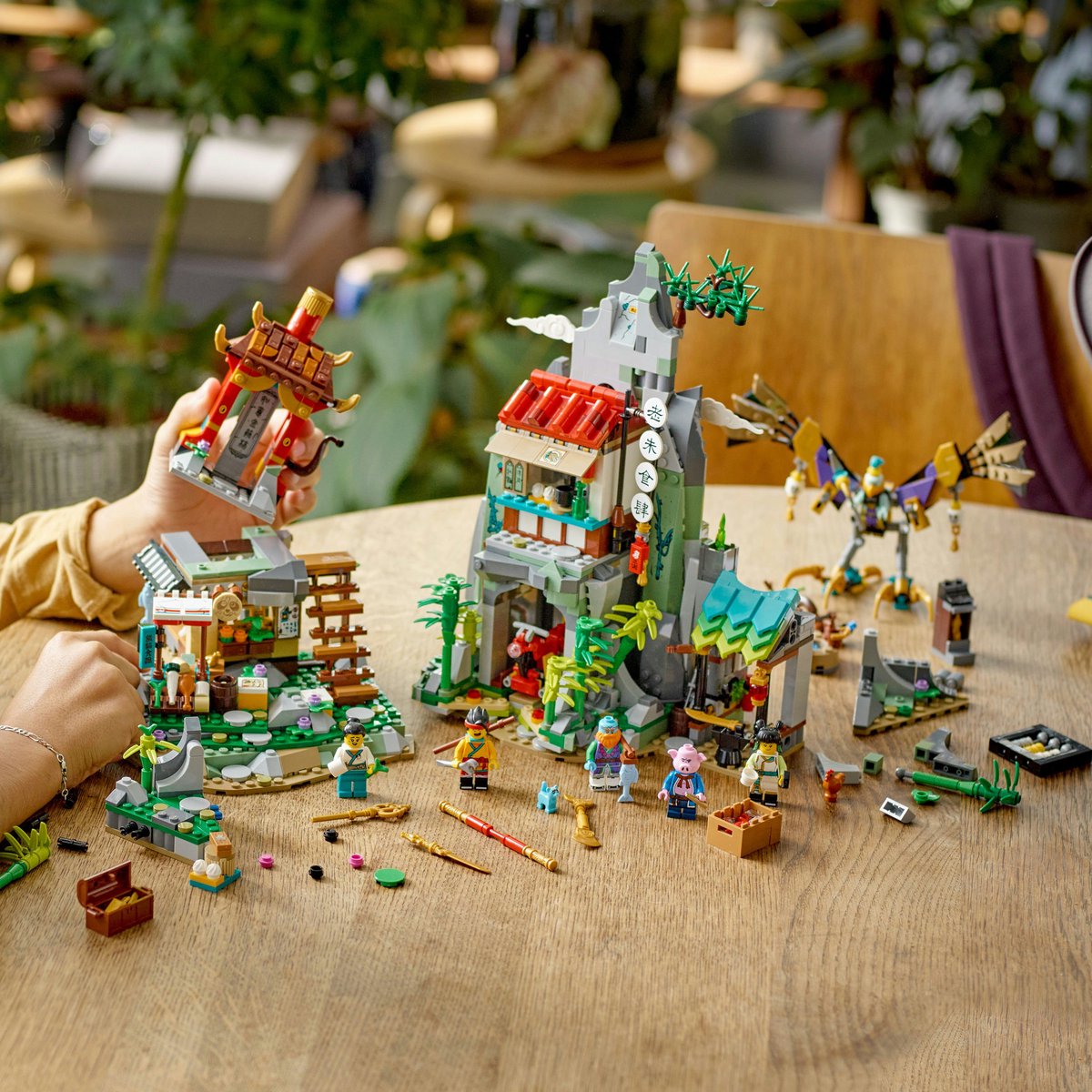 LEGO 80044 Monkie Kid - Monkie Kids Schuilplaats