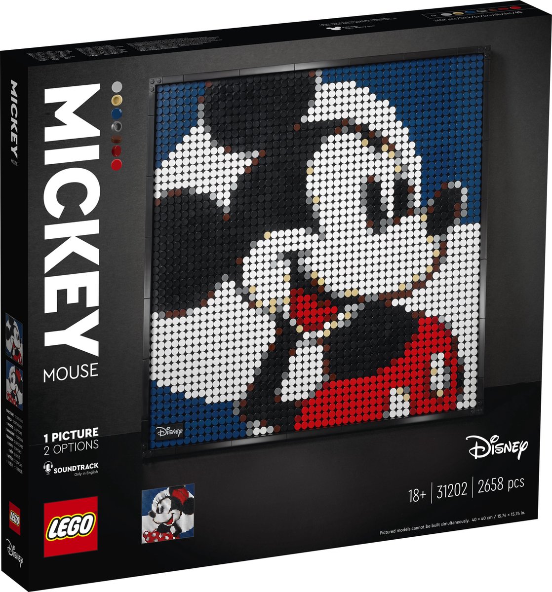 LEGO ART Disneys Mickey Mouse - 31202