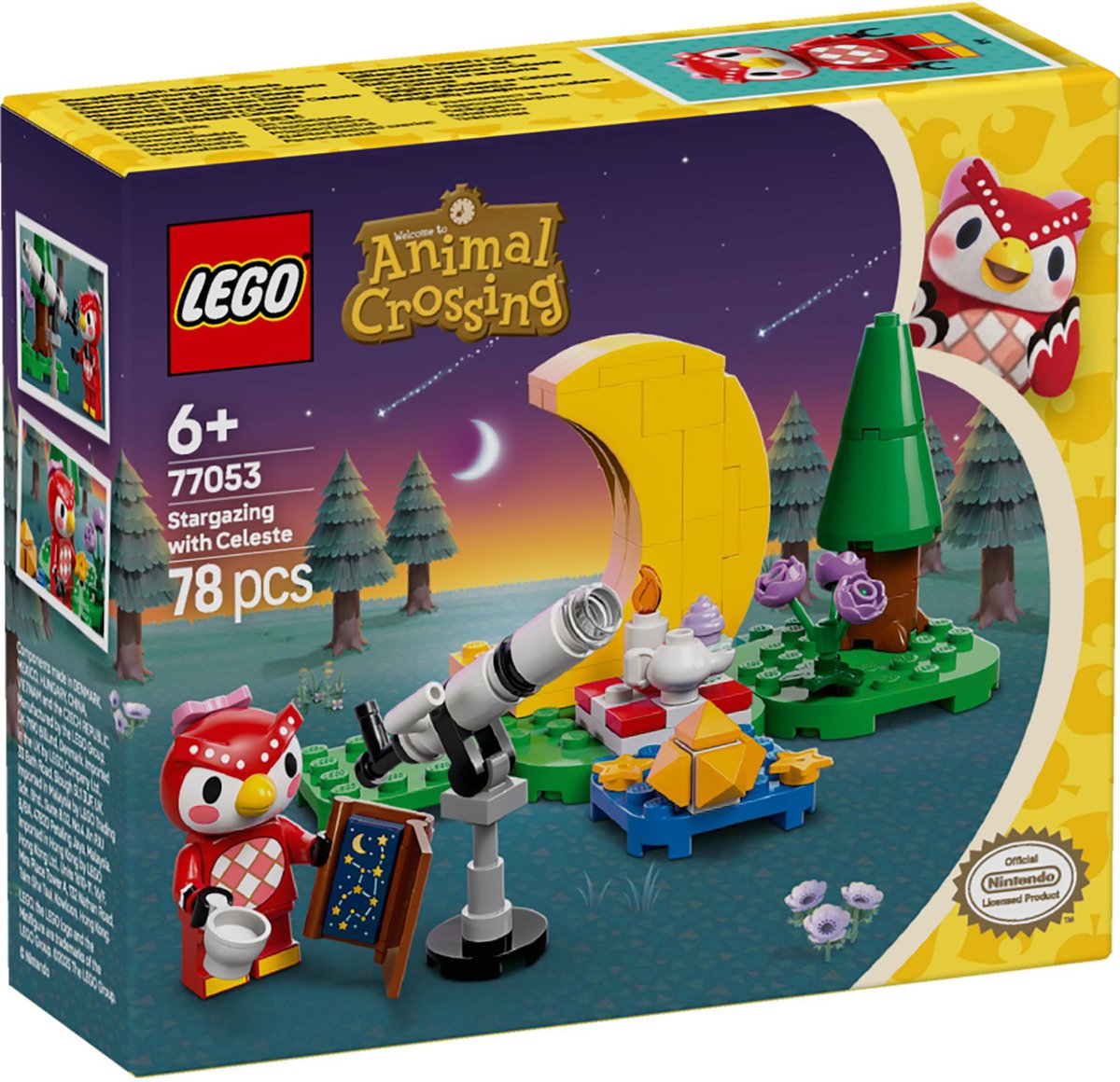 LEGO Animal Crossing Sterrenkijken met Celeste - 77053