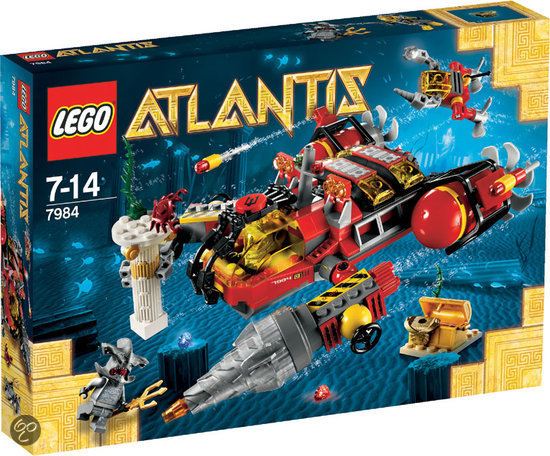 LEGO Atlantis Diepzeegraver - 7984