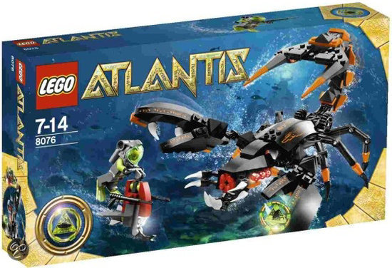 LEGO Atlantis Diepzeestekel - 8076