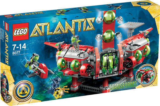 LEGO Atlantis Expeditie Hoofdkwartier - 8077