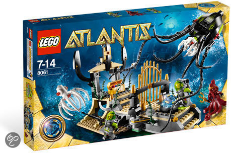 LEGO Atlantis Pijlinktvis poort - 8061