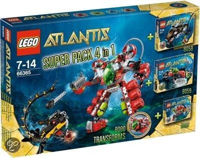 LEGO Atlantis Superpack 4 in 1 - 66365
