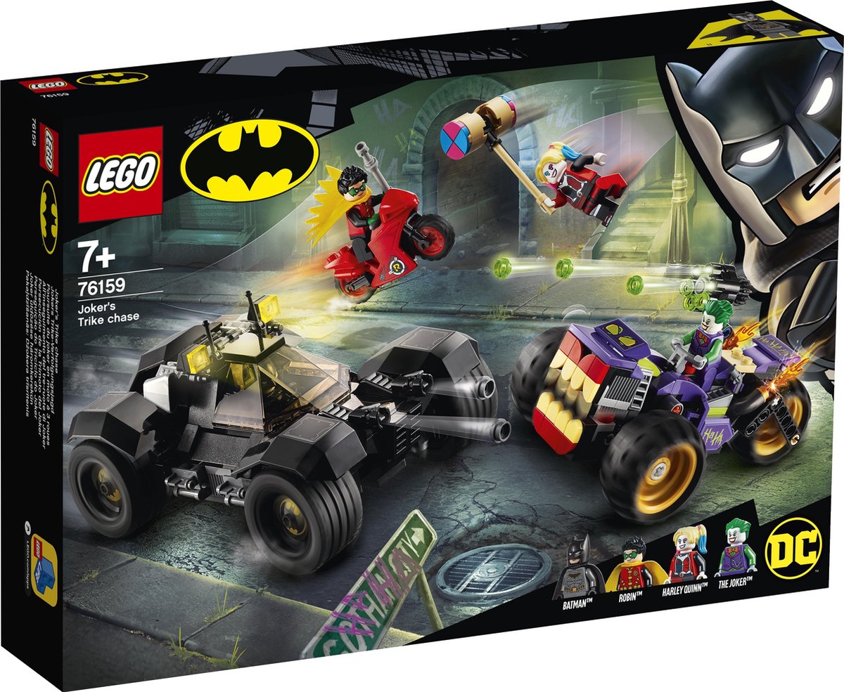 LEGO Batman Jokers Trike Achtervolging - 76159